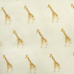 Safari Natural 100% Cotton Cot Bed / Toddler Duvet Cover and Pillowcase Set - thumbnail 4