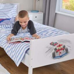 Liberty House Toys Racing Car Single Bed - thumbnail 4