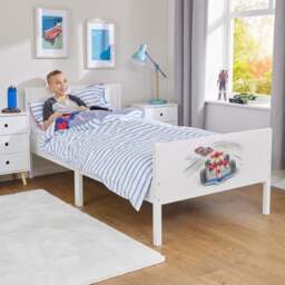 Liberty House Toys Racing Car Single Bed - thumbnail 1