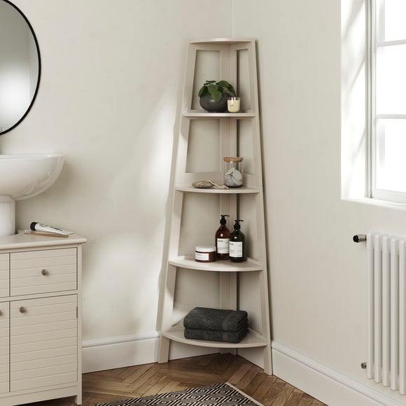 Nautical Corner Ladder Shelving Unit - image 1