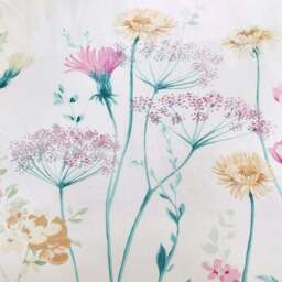 Catherine Lansfield Meadowsweet Floral Polycotton Duvet Cover & Pillowcase Set - thumbnail 4