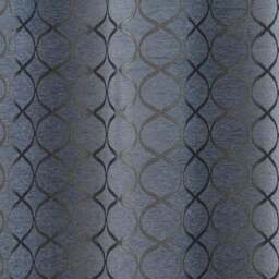 Chenille Ogee Eyelet Curtains - thumbnail 3