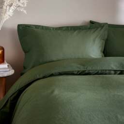 Cotton Linen Oxford Pillowcase - thumbnail 1
