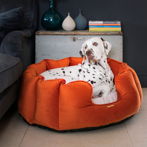 Lords and Labradors Velvet High Wall Dog Bed - image 1