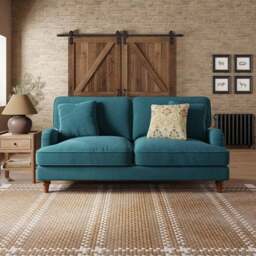 Beatrice II Velvet 3 Seater Double Sofa Bed - thumbnail 2