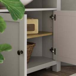 Olney Corner Sideboard, Stone - thumbnail 3