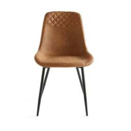 Walden Set of 4 Dining Chairs, Faux Leather - thumbnail 6
