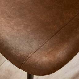Walden Set of 4 Dining Chairs, Faux Leather - thumbnail 3