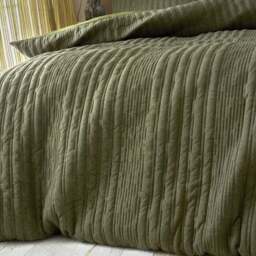 Pineapple Elephant Tamba Jersey Stripe Duvet Cover and Pillowcase Set - thumbnail 4