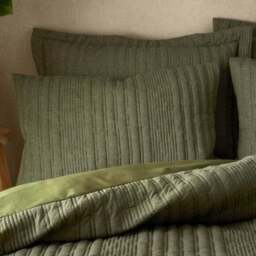 Pineapple Elephant Tamba Jersey Stripe Duvet Cover and Pillowcase Set - thumbnail 2