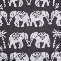 Elephants Cotton Towel - thumbnail 2