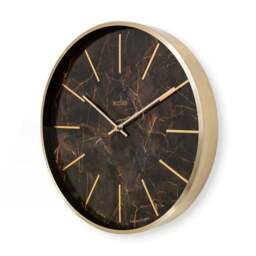 Acctim Luxe Quartz Brass Wall Clock - thumbnail 3