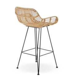 Nirvana Counter Height Stool, Rattan - thumbnail 4