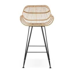Nirvana Counter Height Stool, Rattan - thumbnail 1