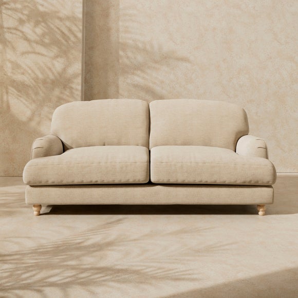 Arthur Linen Chenille 3 Seater Sofa - image 1