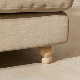 Arthur Linen Chenille 3 Seater Sofa - thumbnail 5