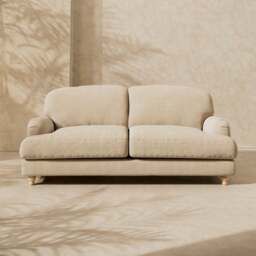 Arthur Linen Chenille 3 Seater Sofa - thumbnail 1