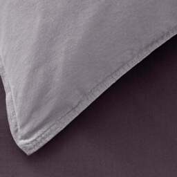 Soft Washed Recycled Cotton Standard Pillowcase Pair - thumbnail 2