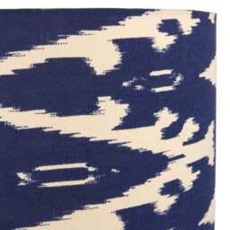 Lars Ikat Patterned Cylinder Lamp Shade - thumbnail 4