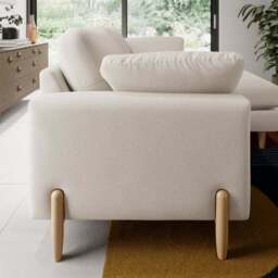 Apollo Soft Texture Corner Chaise Sofa - thumbnail 2
