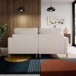 Apollo Soft Texture Corner Chaise Sofa - thumbnail 3