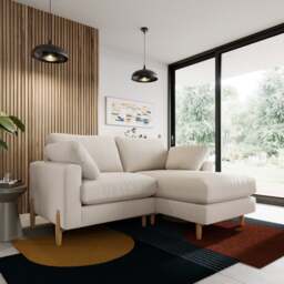 Apollo Soft Texture Corner Chaise Sofa