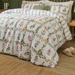 Wylder Nature Olivia 100% Cotton Duvet Cover & Pillowcase Set - thumbnail 3