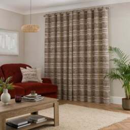 Brancaster Chenille Eyelet Curtains - thumbnail 4