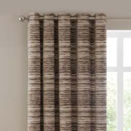 Brancaster Chenille Eyelet Curtains - thumbnail 1