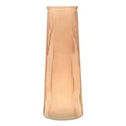 Hestia Tall Ribbed Glass Vase - thumbnail 2
