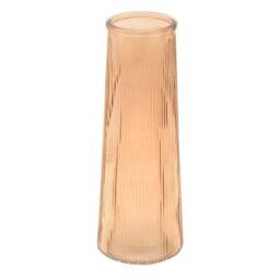 Hestia Tall Ribbed Glass Vase - thumbnail 3