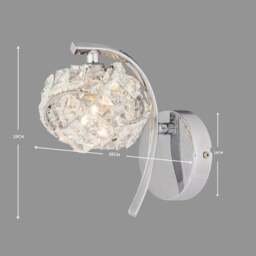 Cecilie Glass Wall Light - thumbnail 6