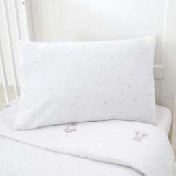 Baby Bears 100% Cotton Cot Bed Duvet Cover and Pillowcase Set - thumbnail 4
