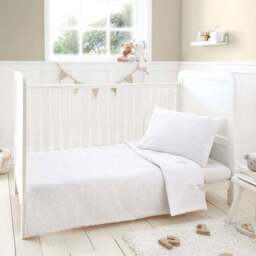 Baby Bears 100% Cotton Cot Bed Duvet Cover and Pillowcase Set - thumbnail 2