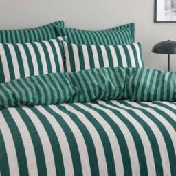Elements Leighton 100% Cotton Duvet Cover and Pillowcase Set - thumbnail 2