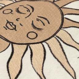 Furn. Celestial Stories Linen Cushion Cover - thumbnail 3