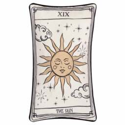 Furn. Celestial Stories Linen Cushion Cover - thumbnail 1