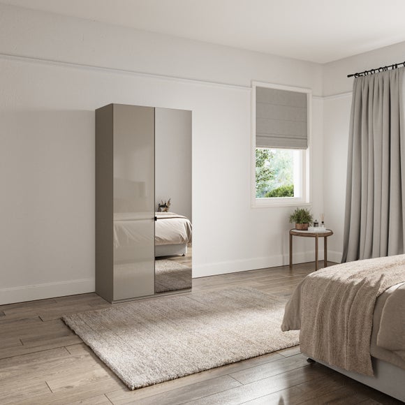Wiemann Kahla 2 Door Mirrored Wardrobe - image 1