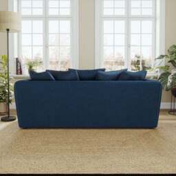 Blake Curved Arm Opulent Velvet 3 Seater Sofa - thumbnail 3