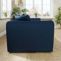 Blake Curved Arm Opulent Velvet 3 Seater Sofa - thumbnail 2