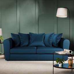 Blake Curved Arm Opulent Velvet 3 Seater Sofa