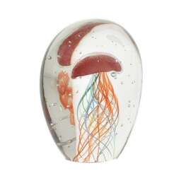 Objets d'Art Multicoloured Glass Jellyfish Ornament - thumbnail 2