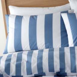 Catherine Lansfield Cove Stripe Duvet Cover and Pillowcase Set - thumbnail 2