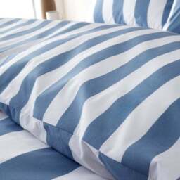 Catherine Lansfield Cove Stripe Duvet Cover and Pillowcase Set - thumbnail 5