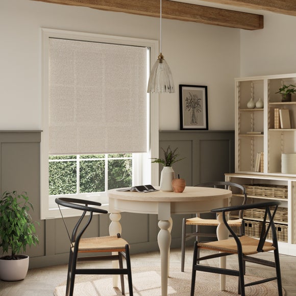 Semi Sheer Boucle Roller Blind - image 1