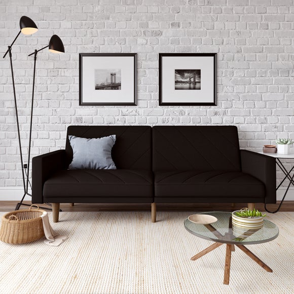 Paxson Linen Double Sofa Bed - image 1
