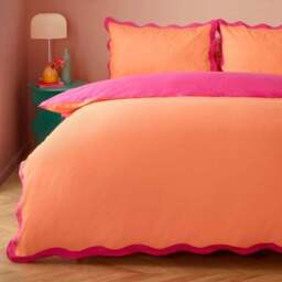 Furn. Wigglescallop Polycotton Duvet Cover & Pillowcase Set - thumbnail 3