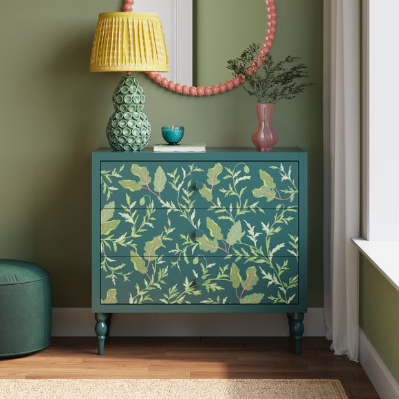 Petit 3 Drawer Chest, Green - image 1
