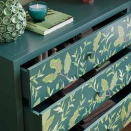 Petit 3 Drawer Chest, Green - thumbnail 3