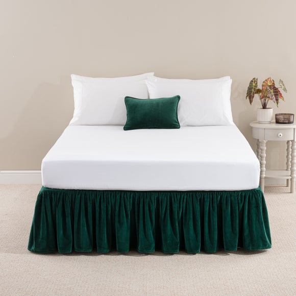 Clara Cotton Velvet Frilled Valance - image 1